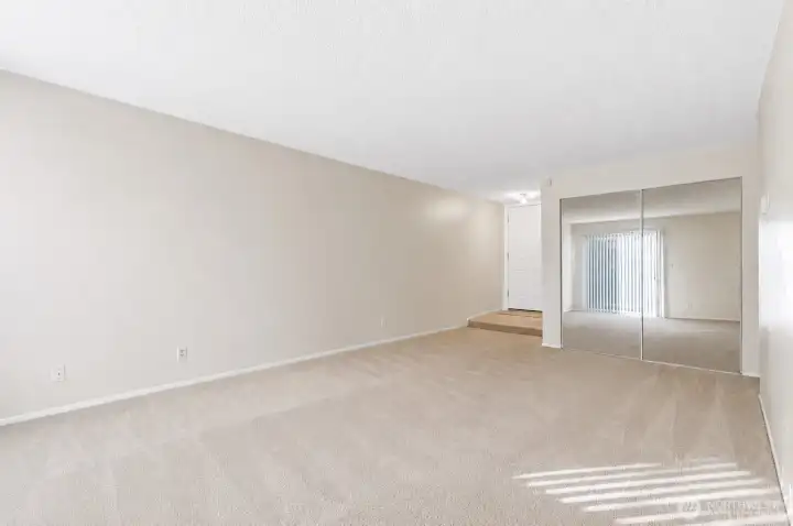 Furniture has been virtually removed for visualization purposes