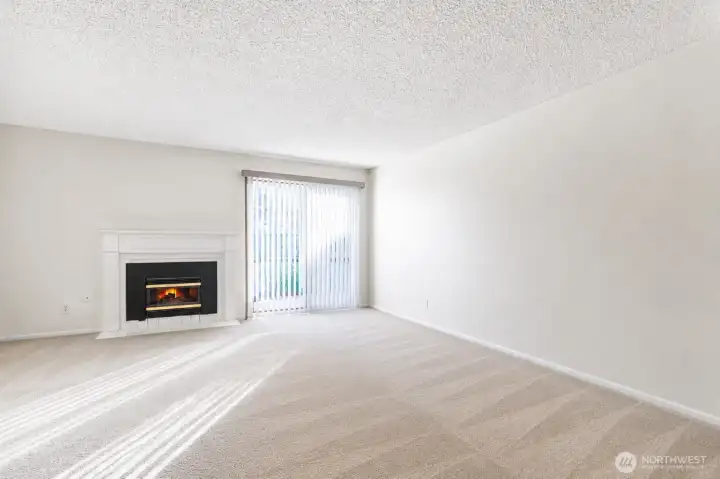 Furniture has been virtually removed for visualization purposes