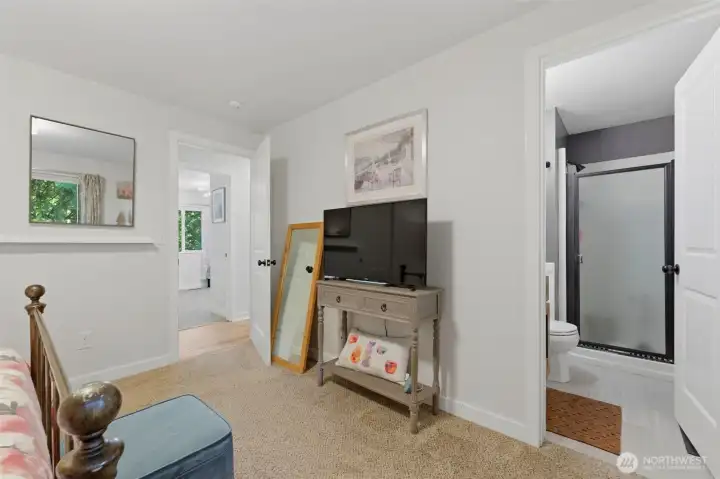 Large Primary bedroom with closet and ensuite bath Large Primary bedroom with closet and ensuite bath