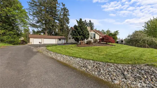 Property In Front of Home