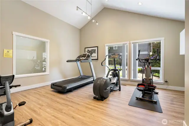 Club house gym