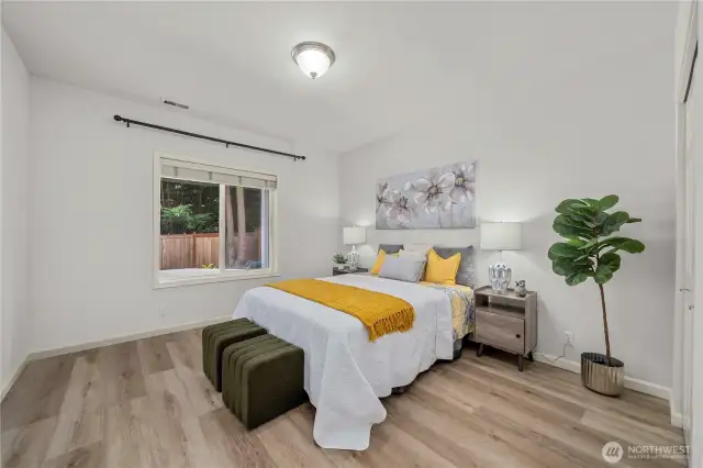 5th bedroom downstairs for MIL