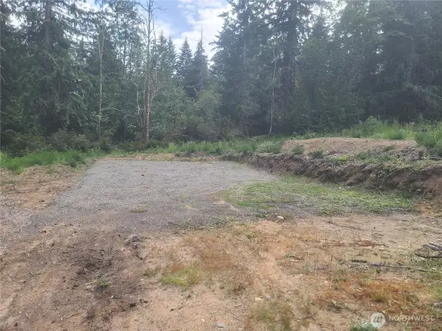 32' X 62" Level building pad