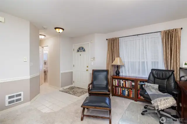 Foyer Living Room/Office Space