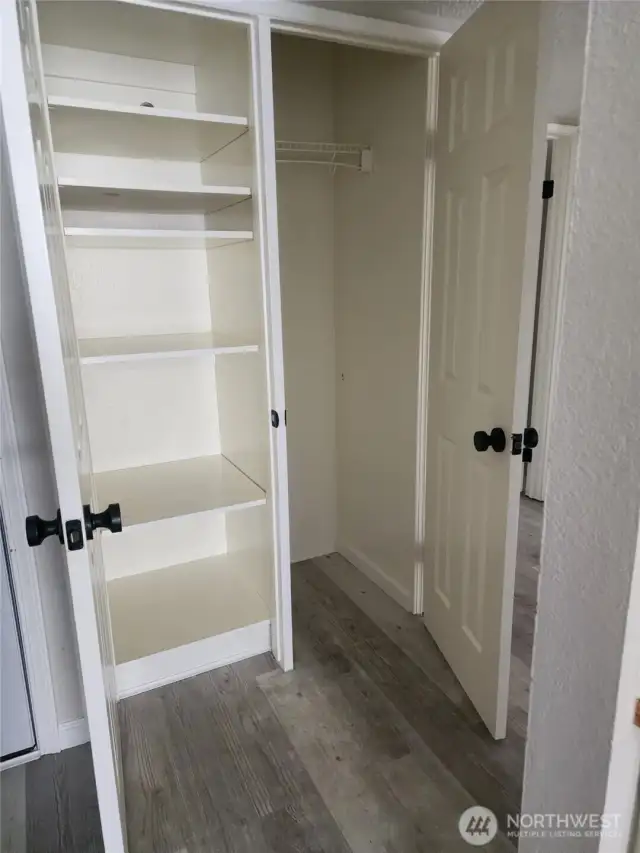 Coat & Linen closet