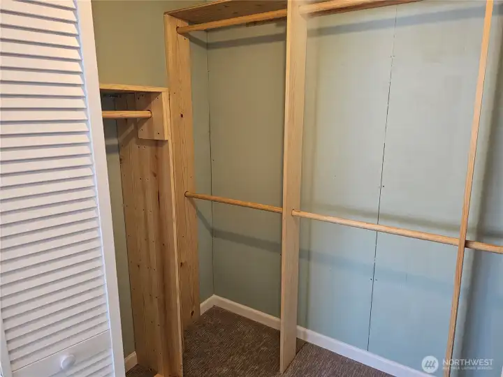Primary Walk in Closet