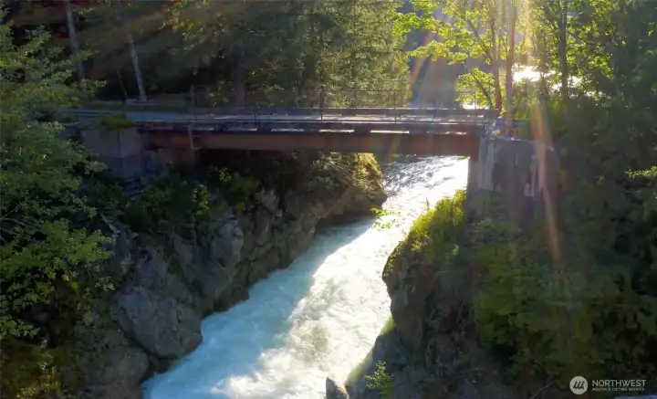 Spring run off flow.