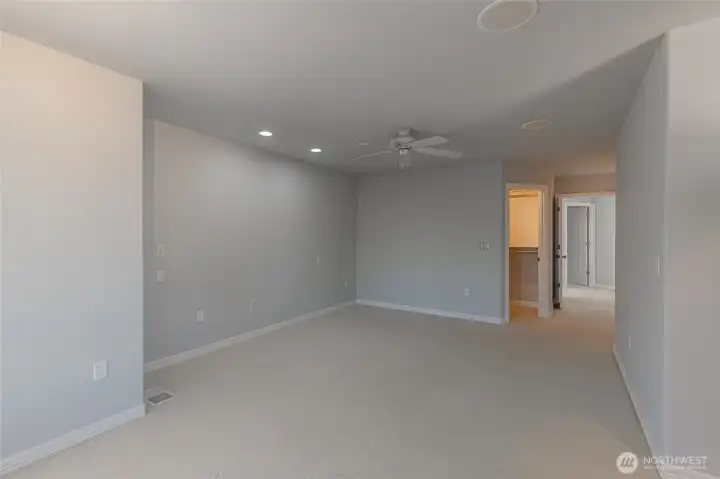 Another view of the primary suite.