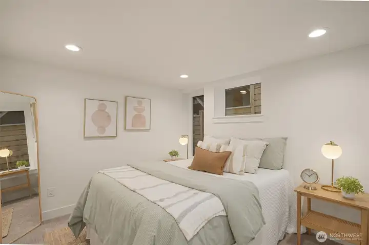 Lower-level 3rd Bedroom