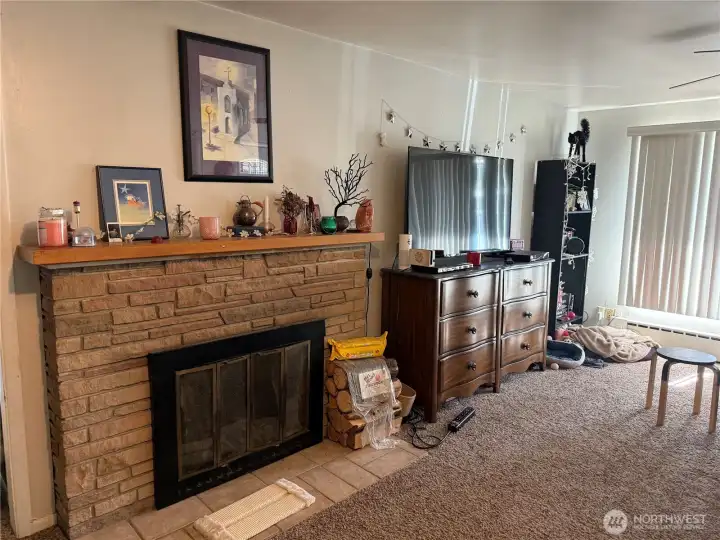 Fireplace unit A