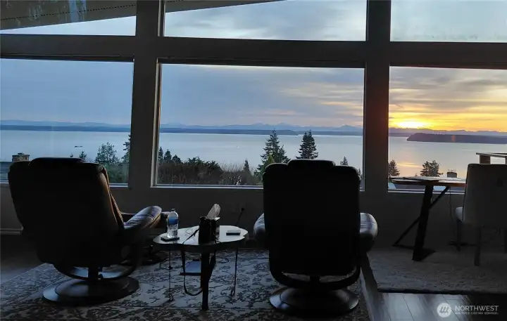 From morning to night, the view is ever changing but always stunning.