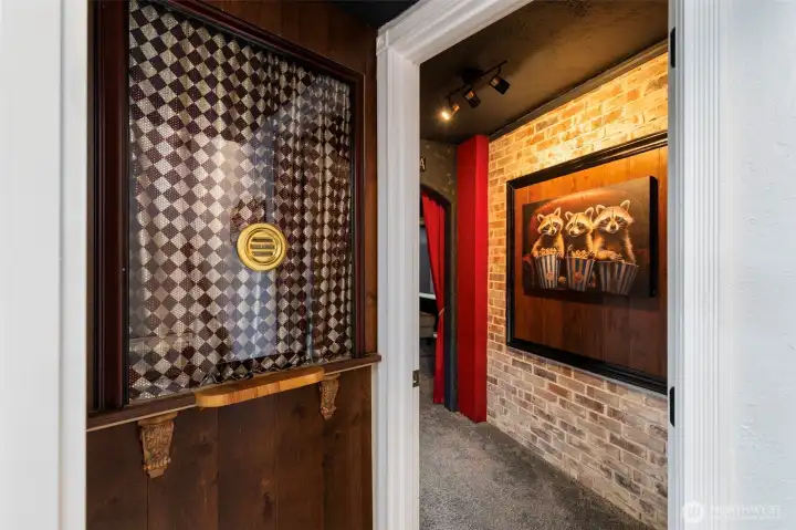 But the feature of it all - step inside for adventure!