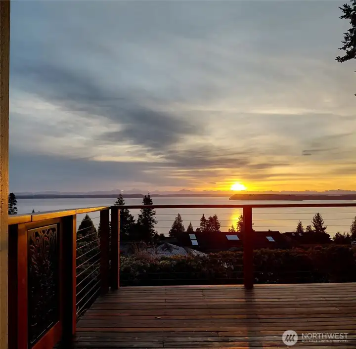 When the drama ends inside, just take another look outside.