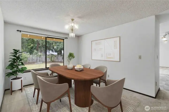 Virtually Staged to show potential layout