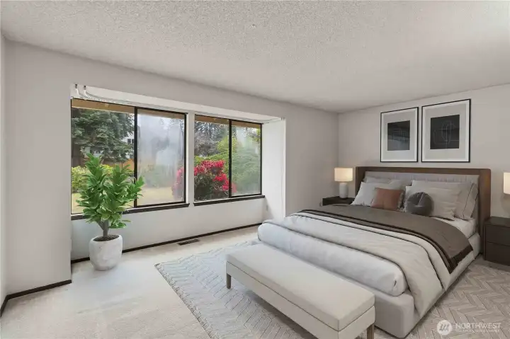 Virtually Staged to show potential layout