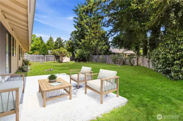 Virtually Staged to show potential layout