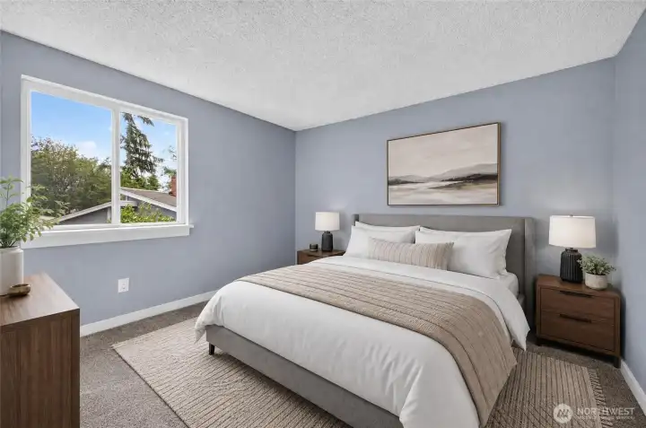 Bedroom #3 (virtually staged)