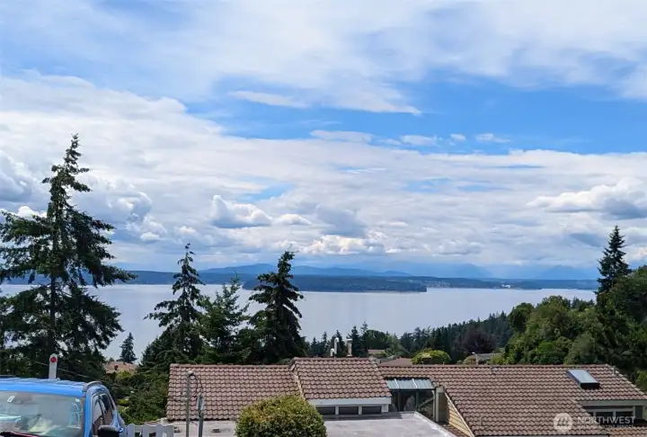 The view from down the street