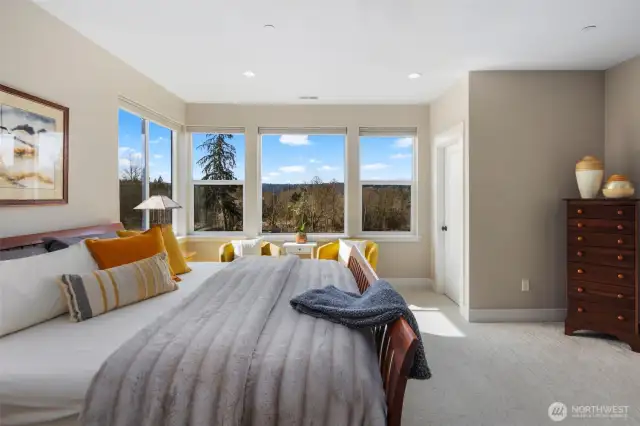 Primary Suite with Walk-in Closet