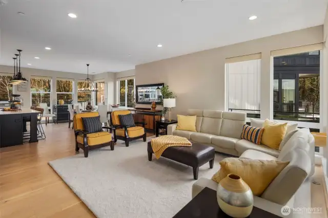 Upgraded Engineered Hardwood Floors