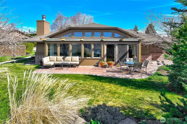 Private from Patio with Views