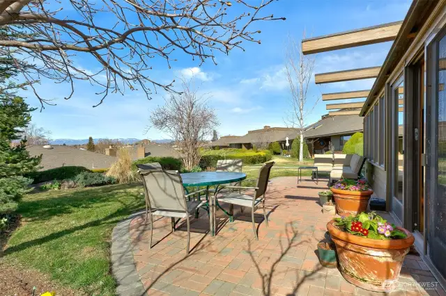 Front Patio with View