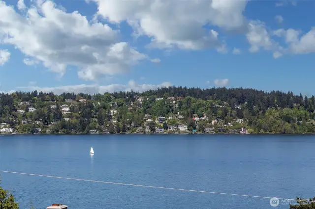 Imagine all the lake viewing you will do!