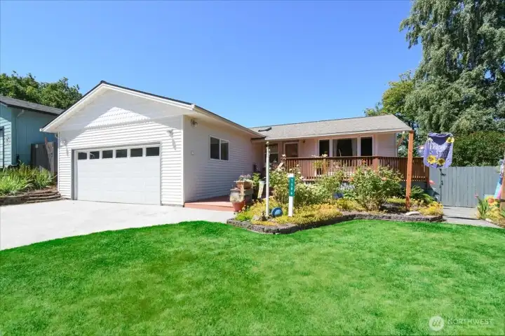 Beautiful Landscaped Yard