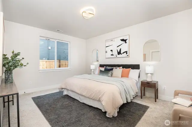 Main floor bedroom.