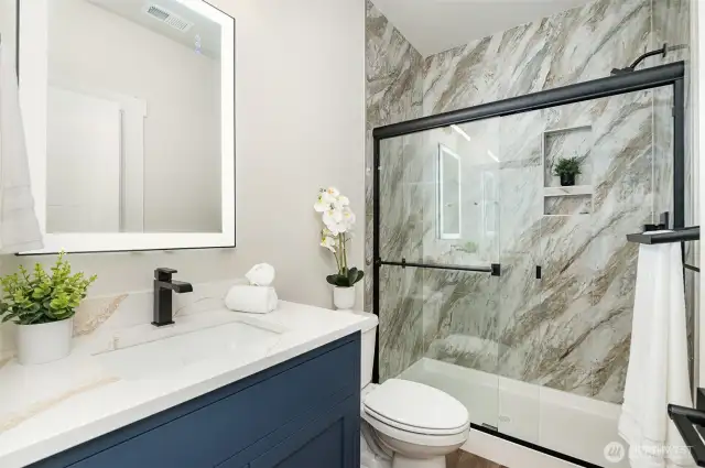 Man floor full bath