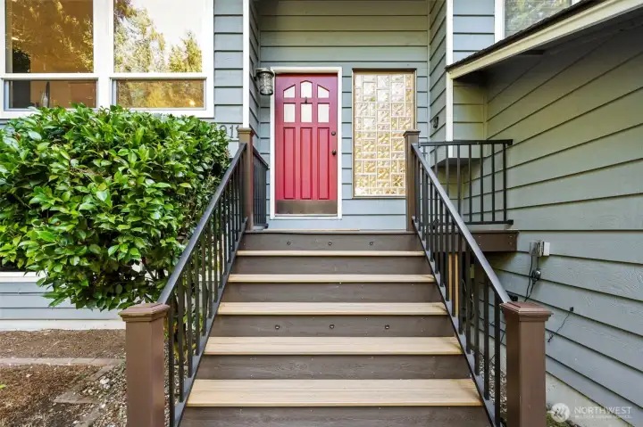 Wide Plank Trex Decking