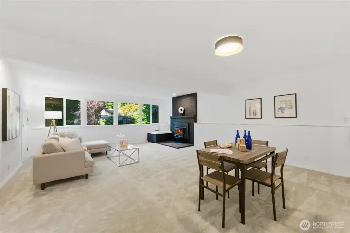 very secure lower level.