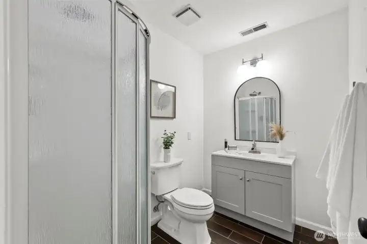 Downstairs Remodeled 3/4 Bath
