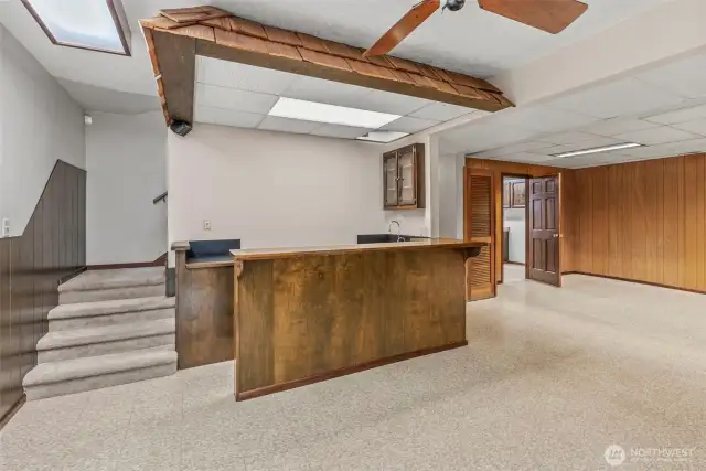 Downstairs Wet Bar
