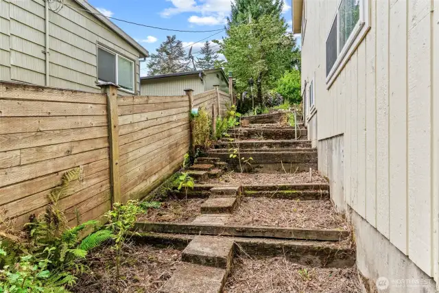 Terraced flower beds ready to make your own!