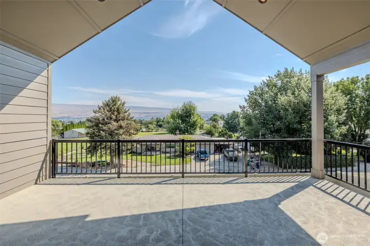 Covered Back Deck