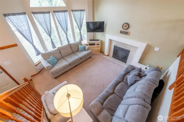 Lots of natural light throughout the home