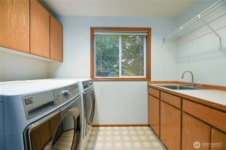 Main floor laundry