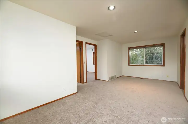 Upper floor bonus room outside bedrooms 2 & 3