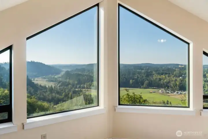 View from upstairs loft