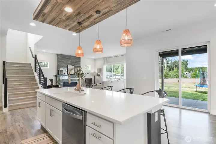 Gas stub for bbq at patio