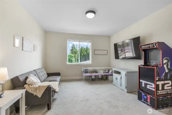 Another bonus living area upstairs