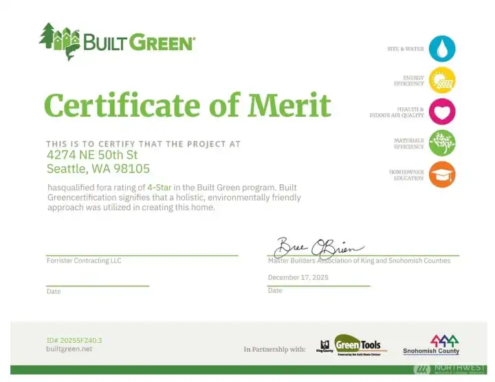 Built Green Certification