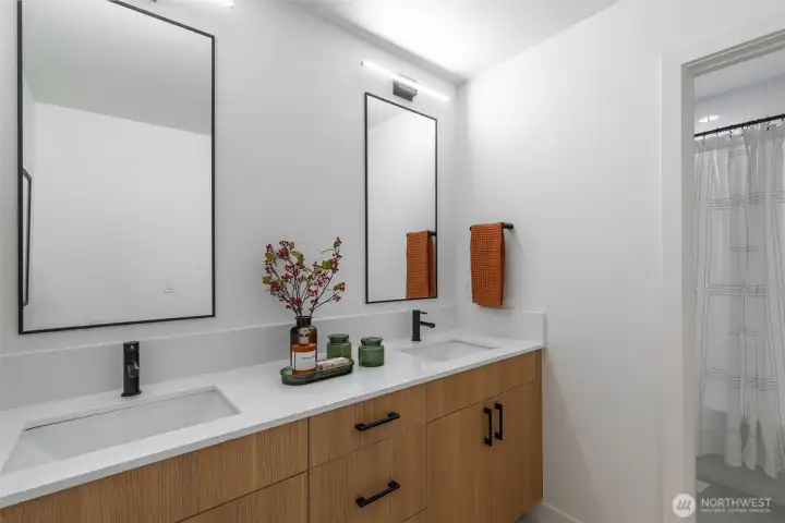 Photos are representative and of model home for this floor plan.  Finishes and other details vary by home.