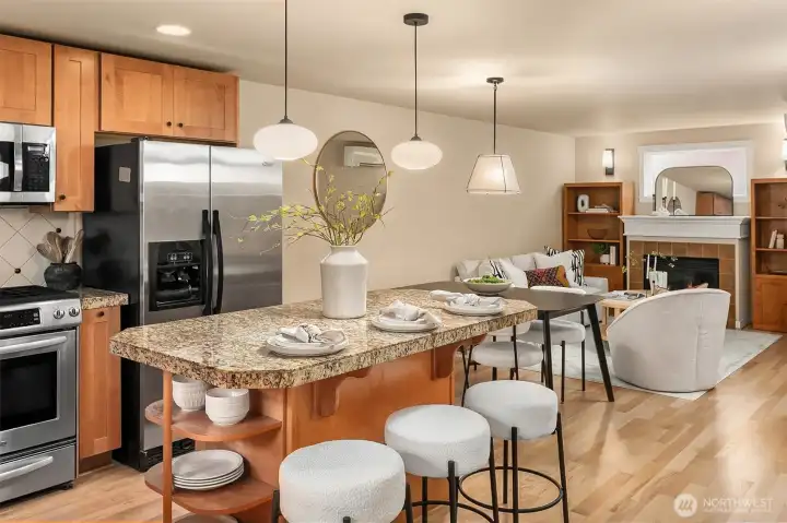 Real hardwood floors with radiant heat