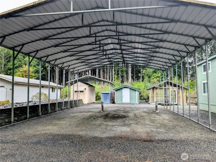 2 Full hook-ups with power, water & septic hook up