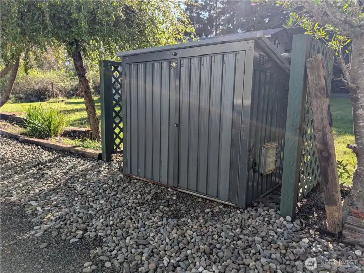 Covered generator box (generator not included)