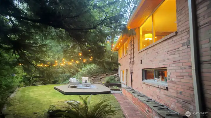 Summer nights with string lights!