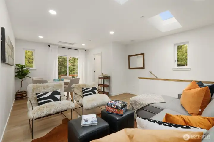 loft area in the ADU