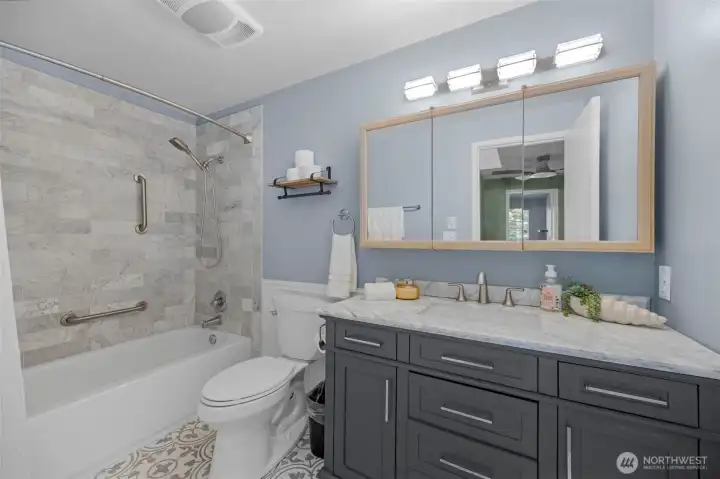 2nd bathroom upper level.